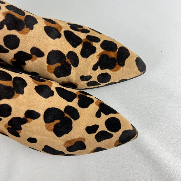 Cole Haan Womens Hara Jaguar Print Haircalf Chelsea Ankle Boots Low Heel size 7B - Picture 8 of 16